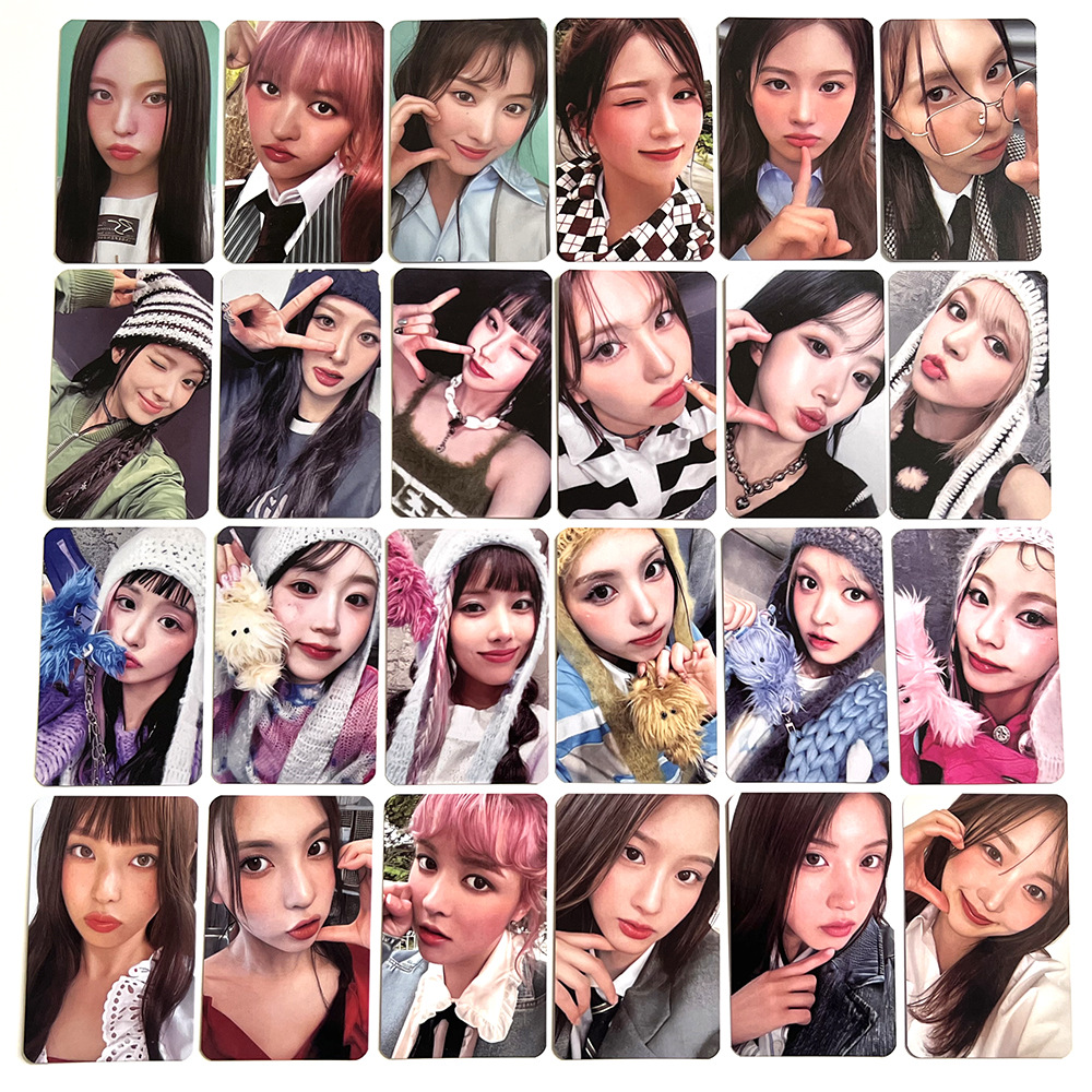 nmixx组合周边专辑小卡 fe3o4 break随机小卡-阿里巴巴