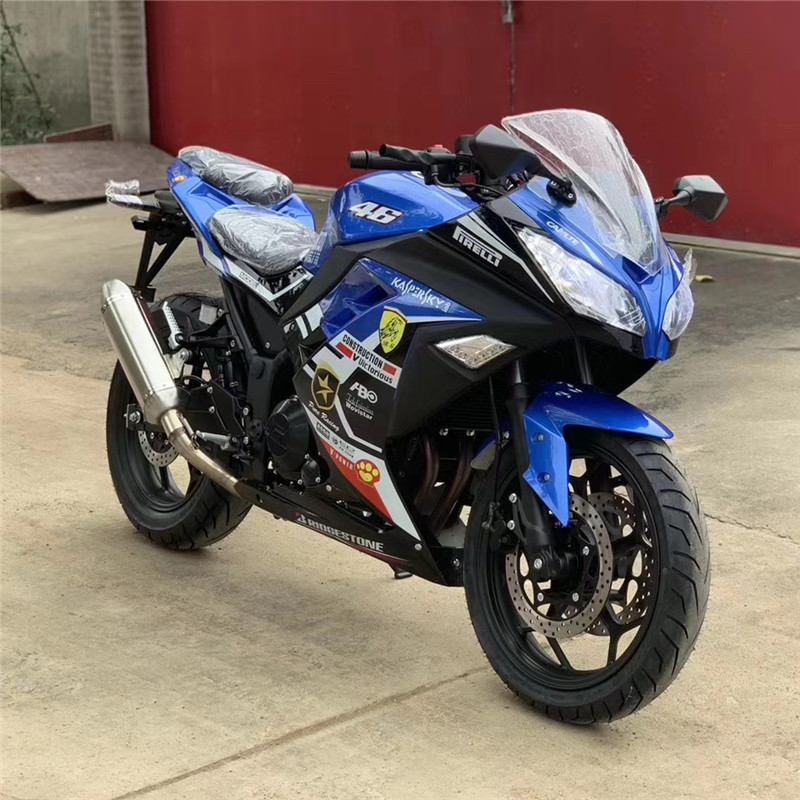 二手跑车r6机车小忍者趴赛地平线250cc摩托车川崎h2r