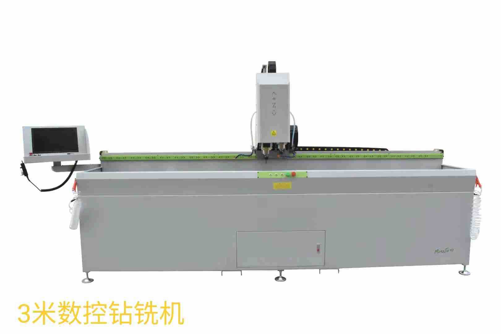窄推拉门联动门数控铣床极简玻璃门数控钻铣机极简玻璃门设备￥32500