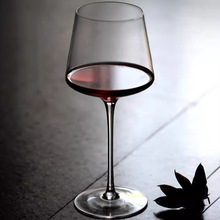 勃艮第红酒杯水晶玻璃杯高脚杯轻奢风高颜值大肚白红葡萄酒杯批发