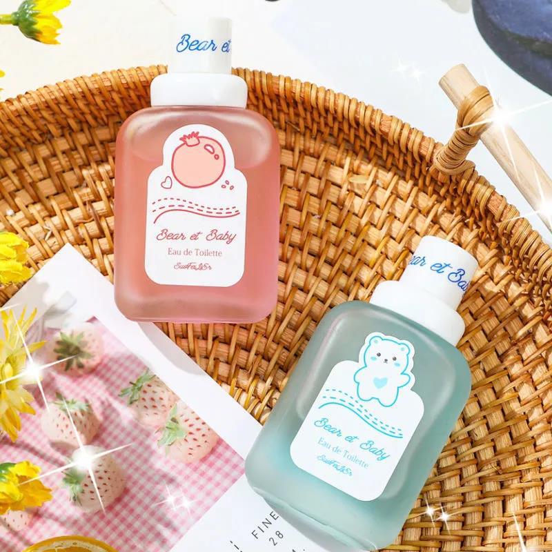 Famous Brand Authentic Best-Seller on Douyin Authorized Bear Baby Fresh Student Flower Fragrance Long-Lasting Light Perfume Perfume for Women Wholesale
