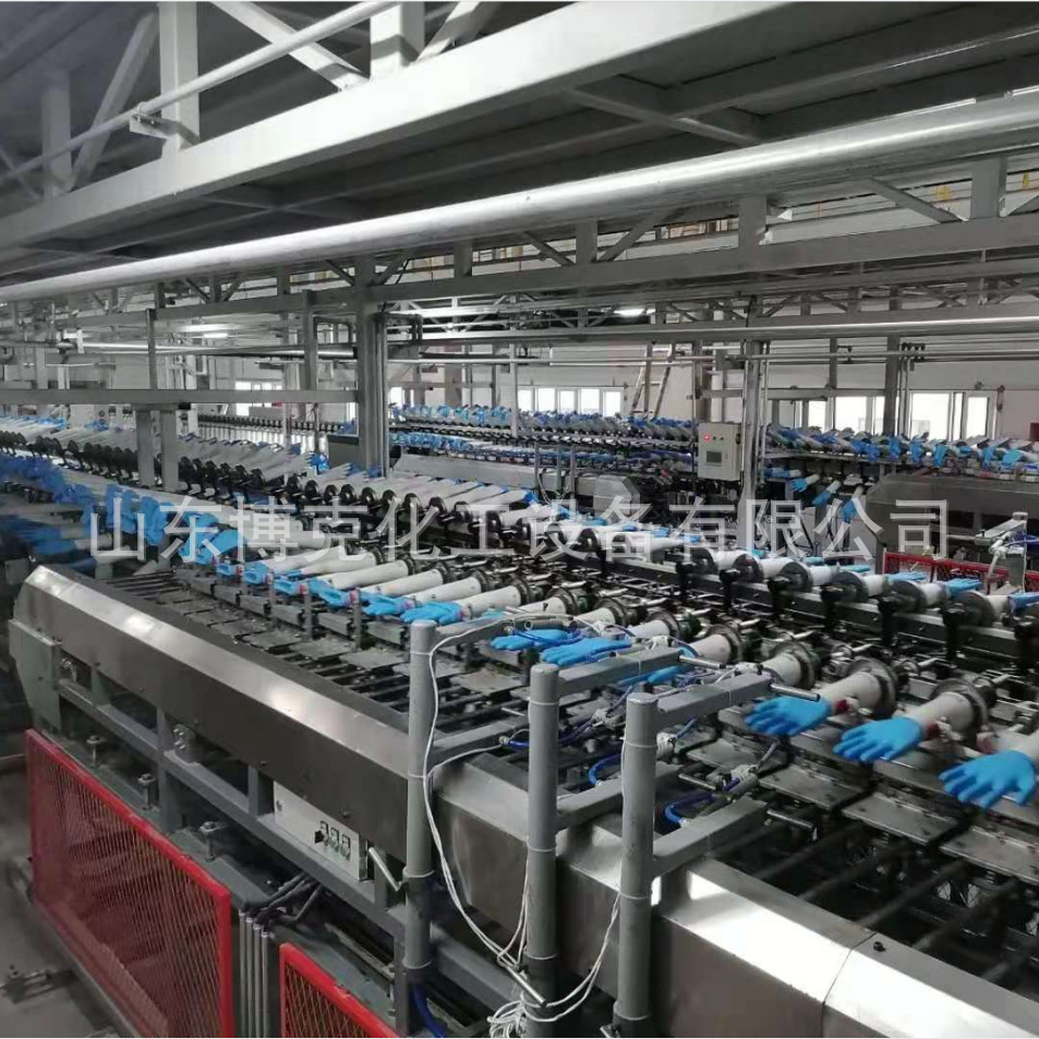 一次性丁腈手套无粉 检查手套复合丁腈pvc手套 丁腈手套生产线