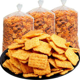 【买一斤送一斤,实力大促销】锅巴半斤-4斤散称香辣零食礼包批发