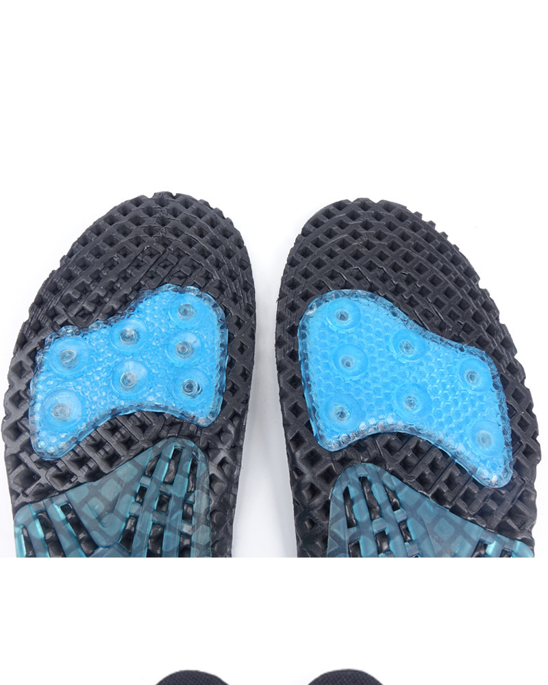 跨境热卖高弹减震运动鞋垫弹簧弹力鞋垫防臭篮球运动跑步耐磨鞋垫