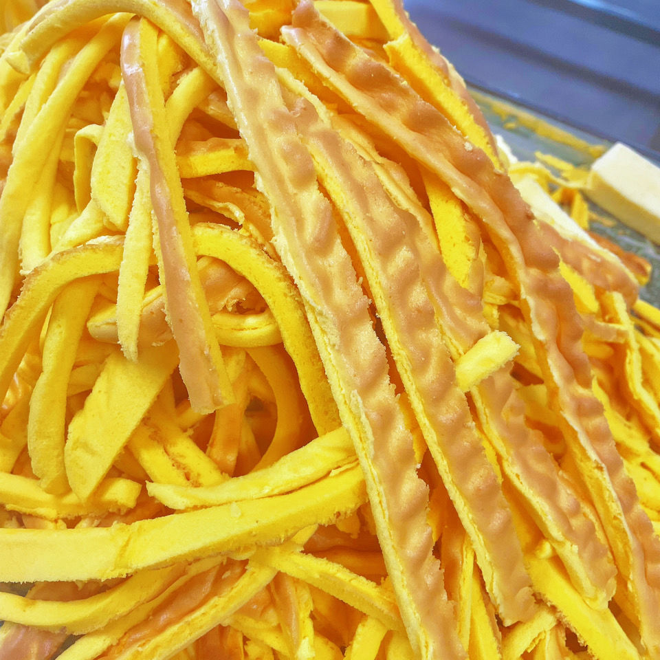 虎皮边边2袋装500g 蛋糕边角料零食共1斤 团子酱甜甜屋