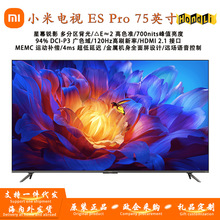 XM 电视ESPro75英寸全面屏多分区背光120Hz高刷平板适用L75M9-SP