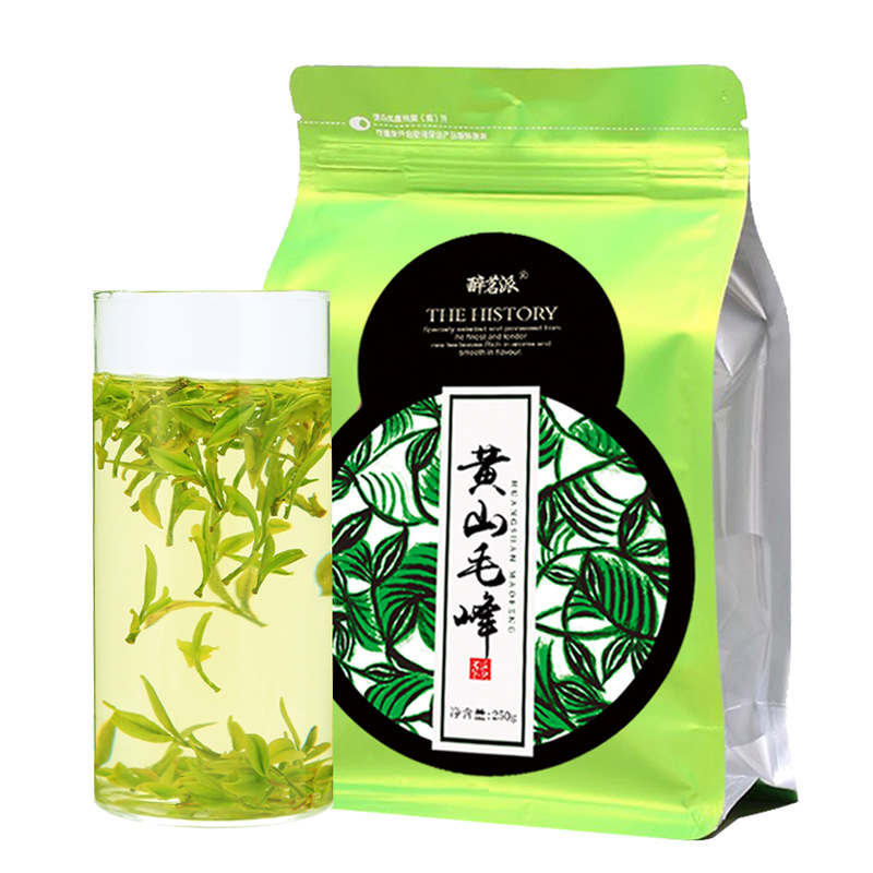 绿茶黄山毛峰明前250g袋装头采春茶2022年新茶上市手工高山茶叶