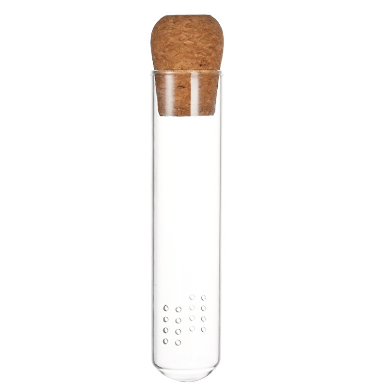 Glass Test-tube Tea Filter Tea Leak Infuser