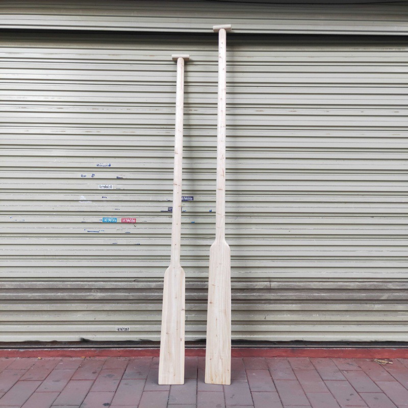 碳纤维龙舟桨船桨划桨实木划船道具超长比赛摆件实木船轻船桨漂流-阿