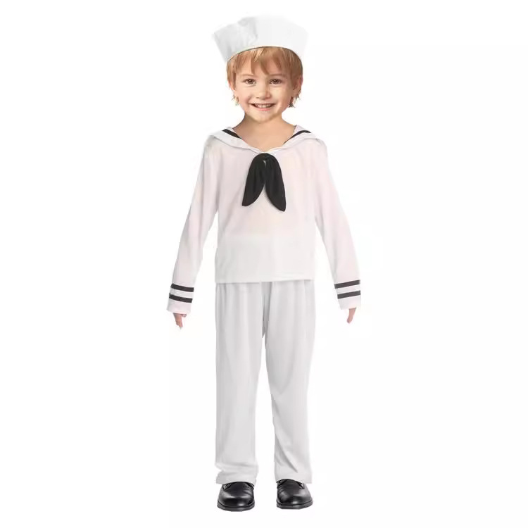 儿童海军表演服装男童女童小海军装水手服海军演出乐队摄影训练服