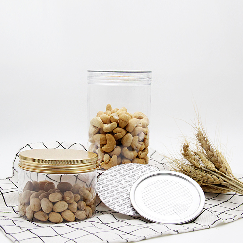 批发椰子油pet塑料易拉罐食品拧口塑料罐480ml洗衣凝珠螺旋塑料瓶