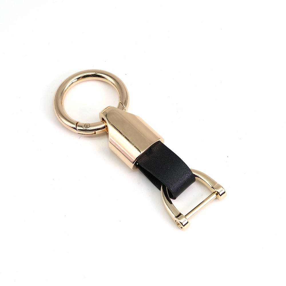 Spot Vintage Pu Leather Key Chain Car Men and Women Couple Personalized Creative Leather Rope Key Ring Logo Laser