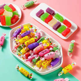 高粱饴儿时味糖果喜糖高粱饴拉丝软糖混合口味500克批发代发