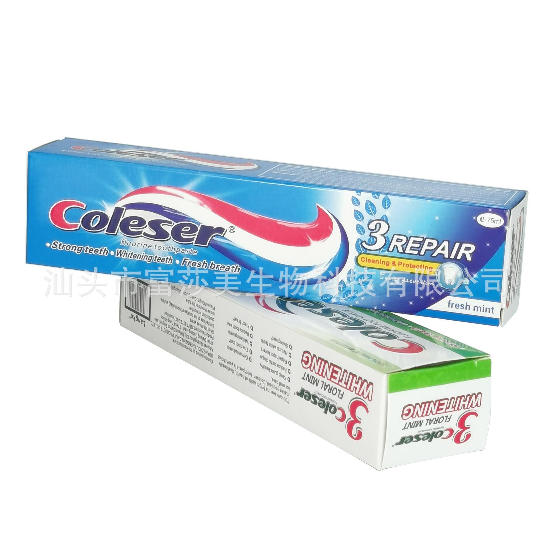 75ml Spot Manufacturer Cross-Border Foreign Trade English African Middle East Toothpaste Toothpaste Coleser