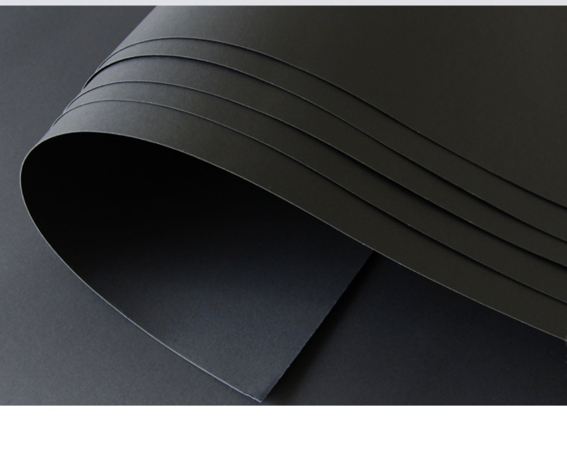 400g黑卡纸空白a4尺寸10张一包可定制任意形状裁切尺寸印刷图案