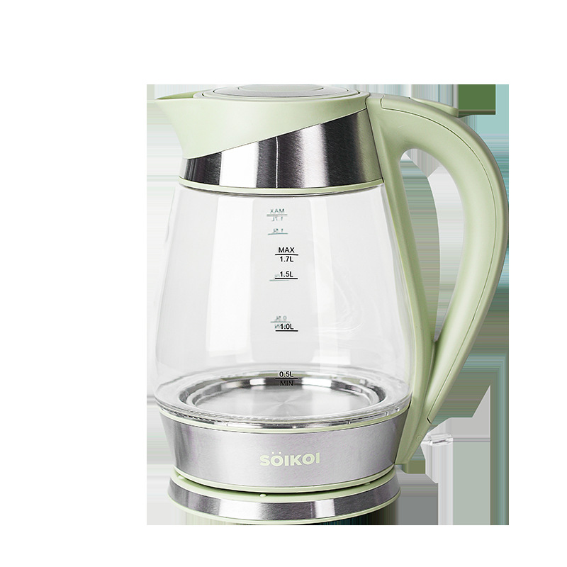 Soikoi Japan Sizaki Electric Kettle Household Glass Kettle Automatic Power off Large Capacity Kettle