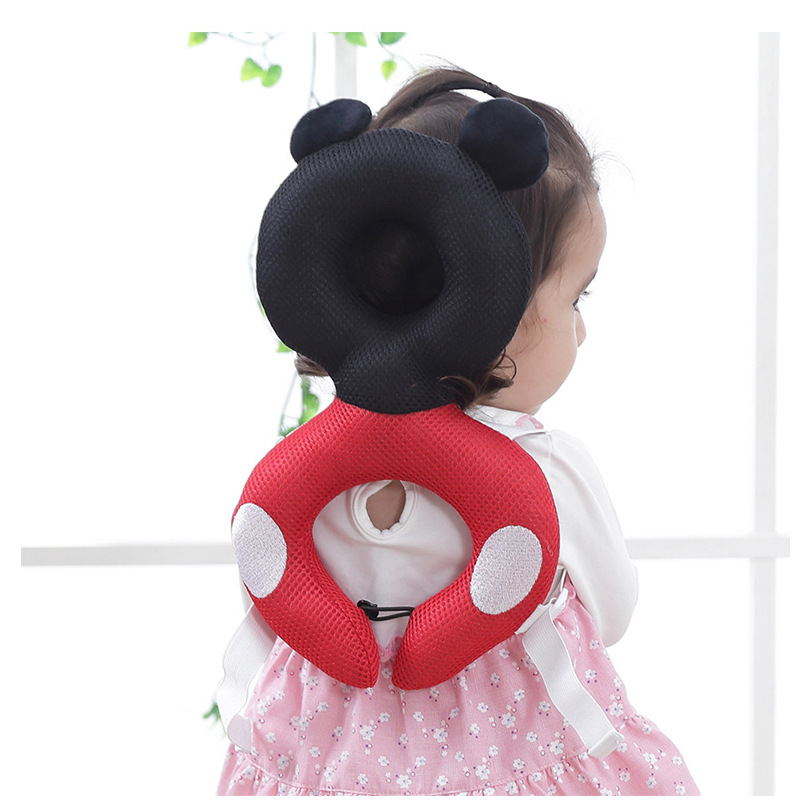 宝宝防摔神器头部保护垫婴儿护头枕小孩学走路儿童学步防撞帽夏季