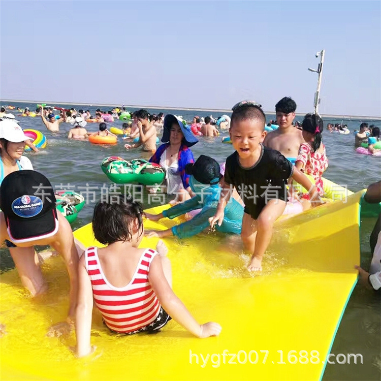 水上浮床 xpe漂浮毯 魔毯水上玩具游乐设施游泳漂流装备浮垫