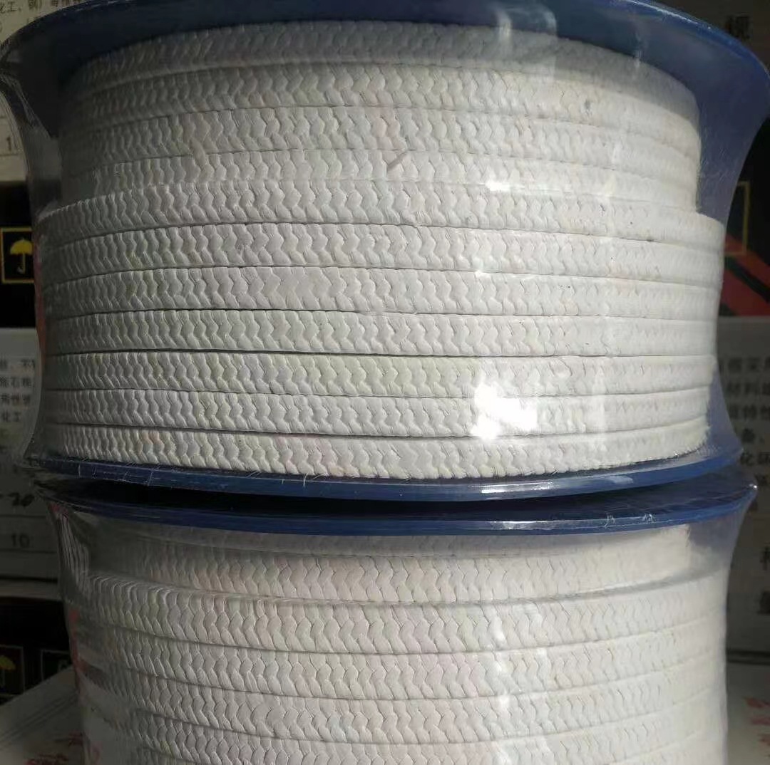 厂家批发聚四氟乙烯盘根 黑白四氟盘根 ptfe盘根 芳纶 石墨盘根