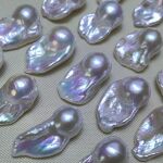 10-13mm淡水珍珠小巴洛克异形油亮炫彩强光几乎无瑕散裸珠diy批发