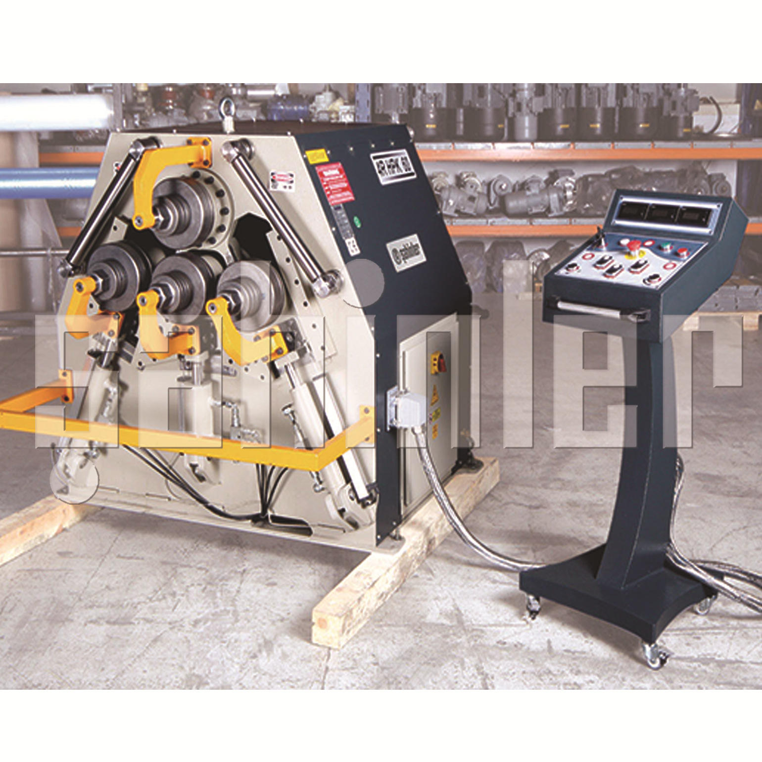 4r hpk70 四轴 数控 型材弯曲机(滚弯机)