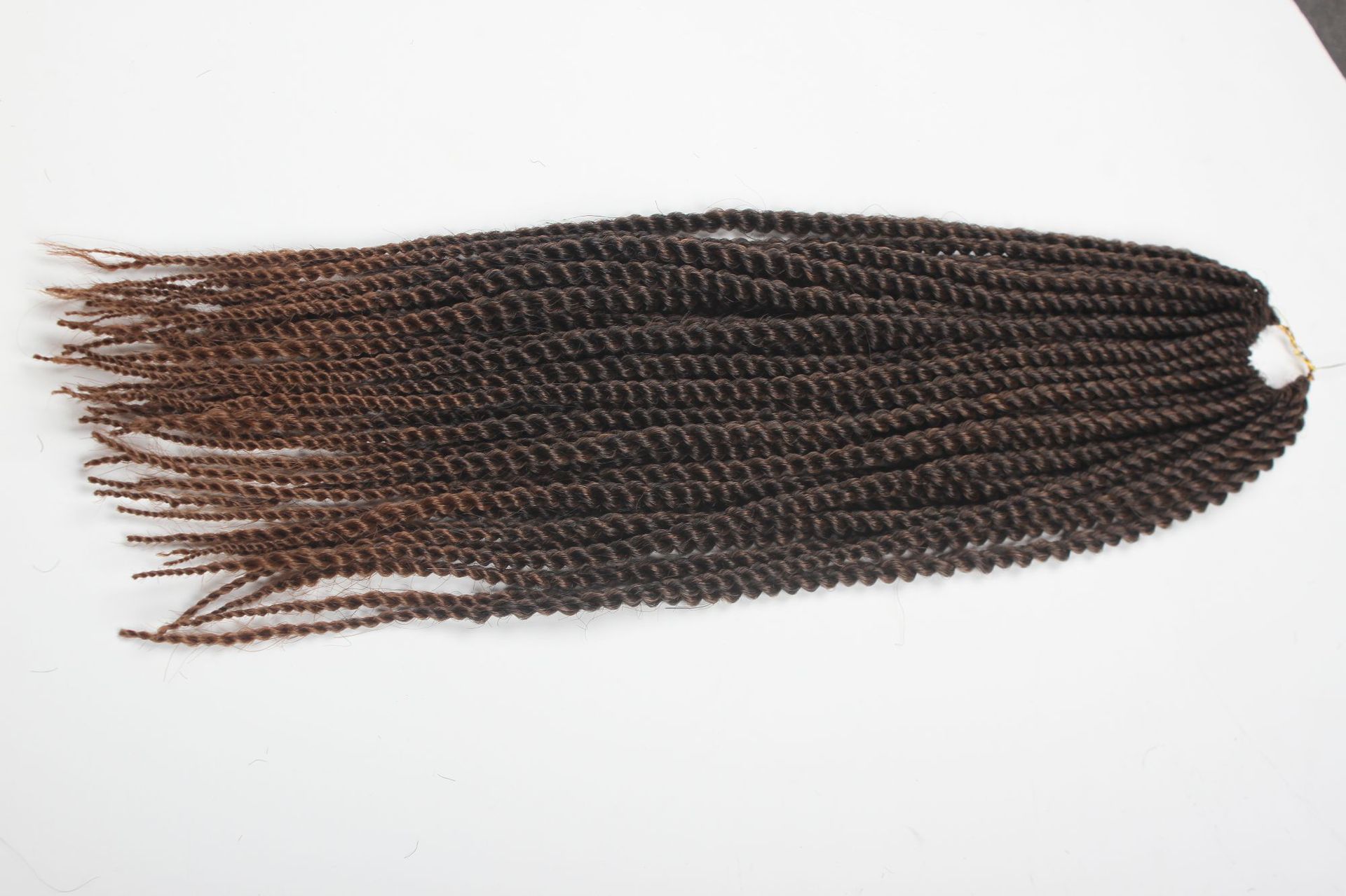 假发 欧美 蓬松化纤高温丝 手钩钩针发假发女 中长款非洲脏辫发型