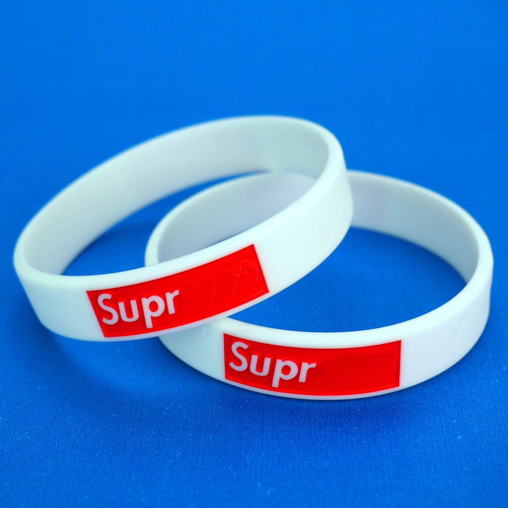 赠品sup硅胶手环supreme