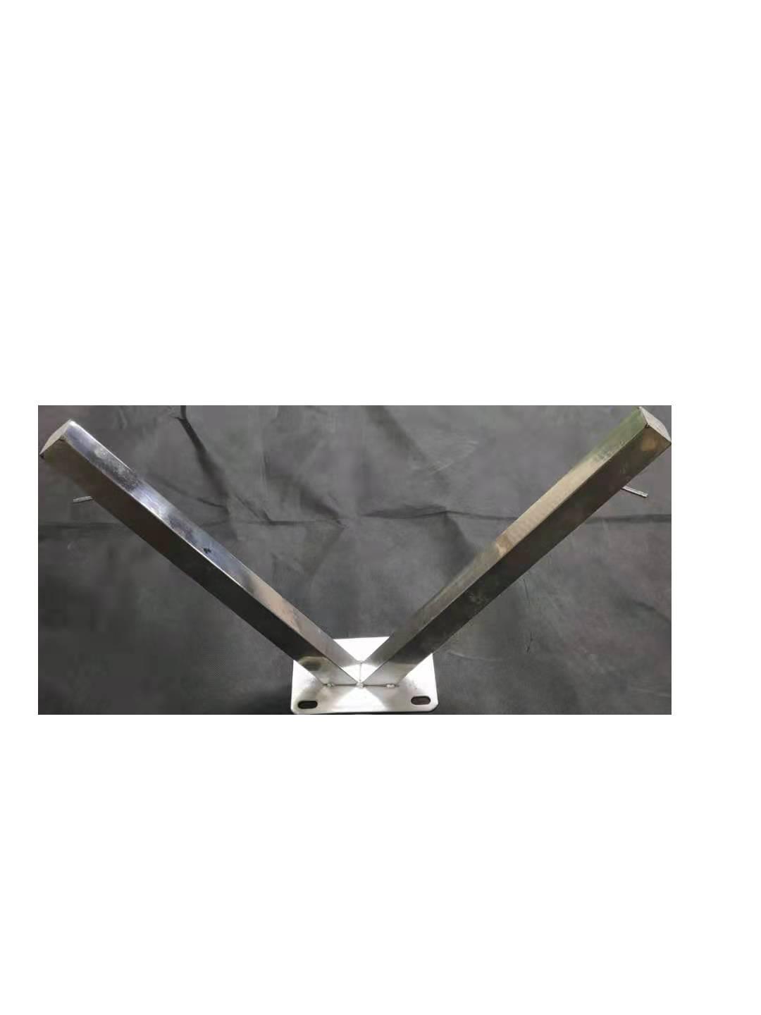 防爬刺支架刀片刺绳安装支架护栏隔离栏防盗网支架墙头v型支架