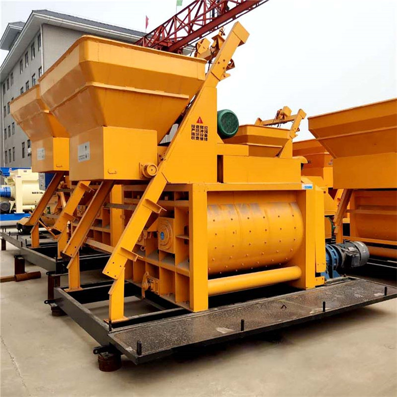 新品推荐500型自动混合搅拌机德辉混凝土砂浆双轴搅拌设备-阿里巴巴