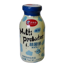 中国台湾 水本音益菌多活性乳酸菌饮料5种味道味200mlx24瓶