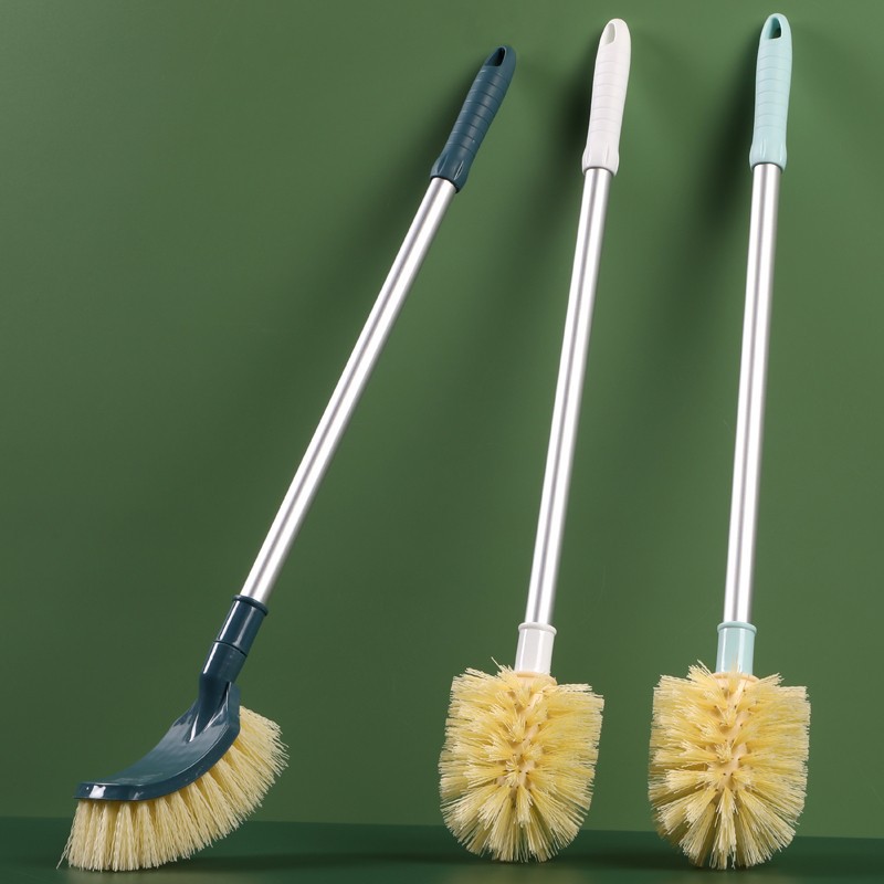 铝合金长柄大刷头马桶刷洗厕所刷子无死角蹲坑去死角清洁家用刷