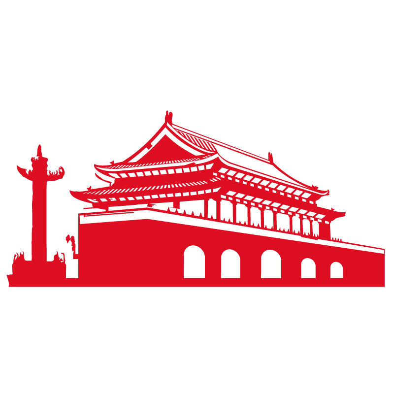 红色国庆主题手工雕版印刷术diy 木雕刻版画木活字年画拓印工展会