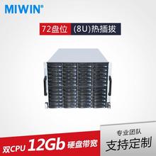 迈存S7000双路72盘位视频监控存储服务器 网络磁盘阵列机架式热销