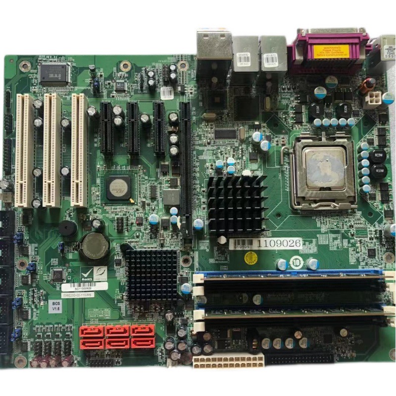 现货 IEI 威强IMB-Q354-R10 工控机主板Q354芯片组775针  成色新