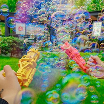 网红爆款加林特泡泡机电动全自动儿童泡泡枪手持男女孩少女心玩具