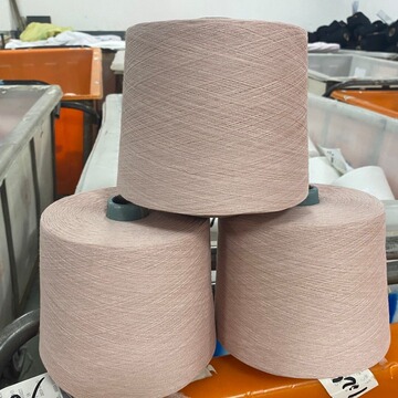 染纱源头工厂现货直发 32支赛络紧密纺精澳色纱 抗起球起毛澳棉纱