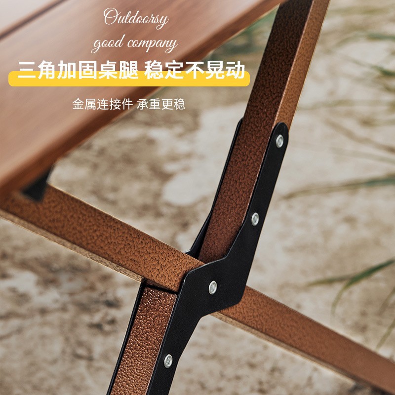 Folding Table Outdoor Portable Stall Stall Table Camping Table Picnic Table and Chair Camping Barbecue Lightweight Equipment