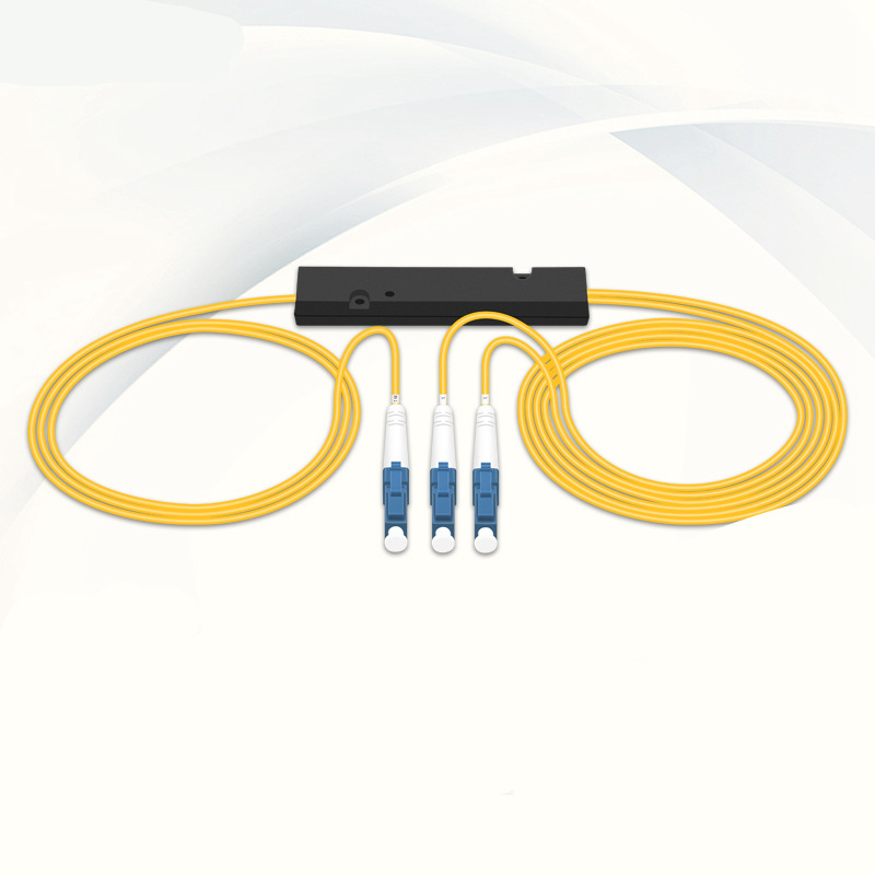 电信级微分分光器1分2分4分8分16 lc/apc光纤分路器光分1:2尾纤式