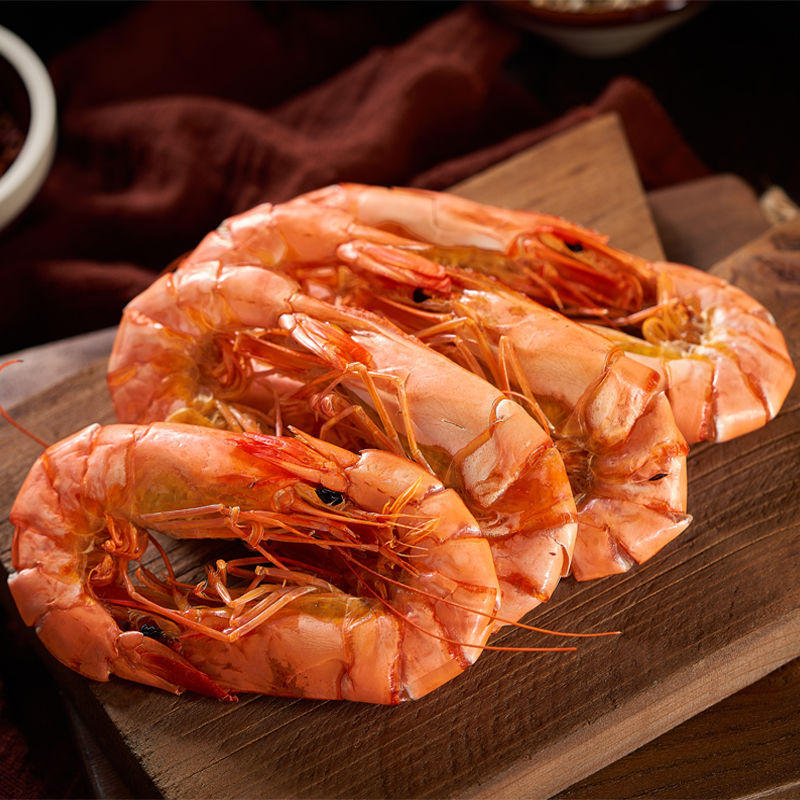 干虾九节虾干即食特大烤虾海鲜干货竹节对虾斑节虾干宝宝孕妇零食