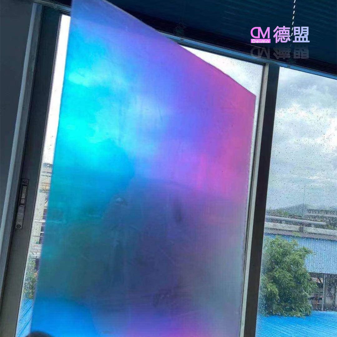 新品爆款幻彩炫彩镭射加厚亚克力板材彩色有机玻璃板彩虹pspmaa