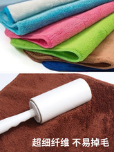 七色保洁布好慷抹布在家政毛巾厚吸水不掉毛擦地拖把家务清洁抹布