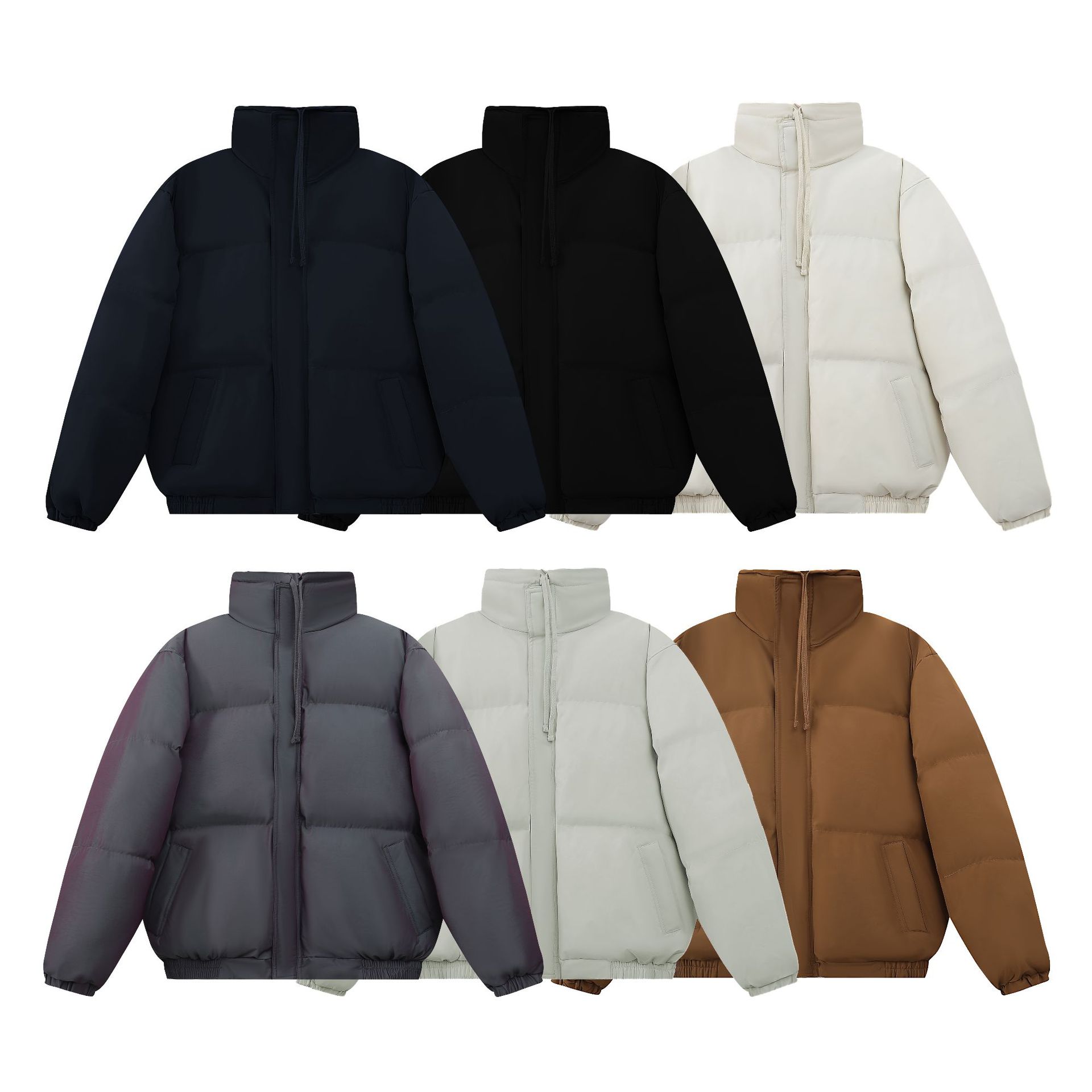 欧美essentials fear of god男女同款宽松加厚棉衣棉服外套-阿里巴巴