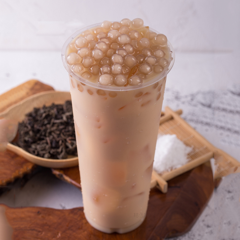 珍珠奶茶粉圆白珍珠1kg原味珍珠豆煮配料甜品奶茶店原料-阿里巴巴