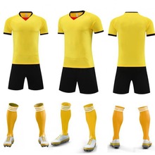 新款足球服套装  男女款短袖比赛训练服  中小学生比赛远动队服