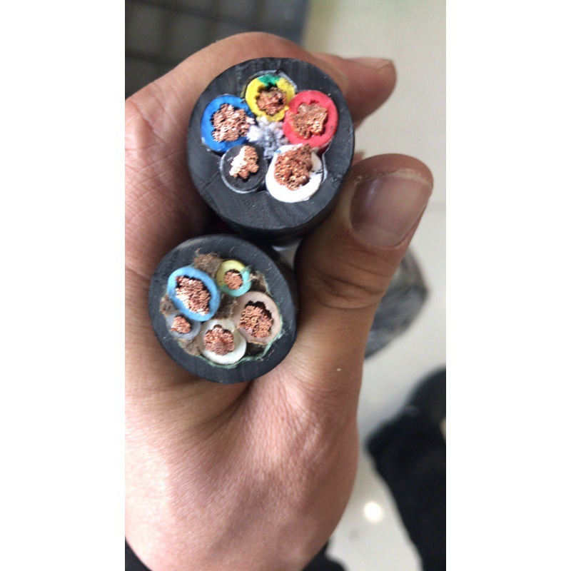 橡塑rvv5芯16平方软铜线3*16 2铜芯软电缆线5*16平方铜芯软电线