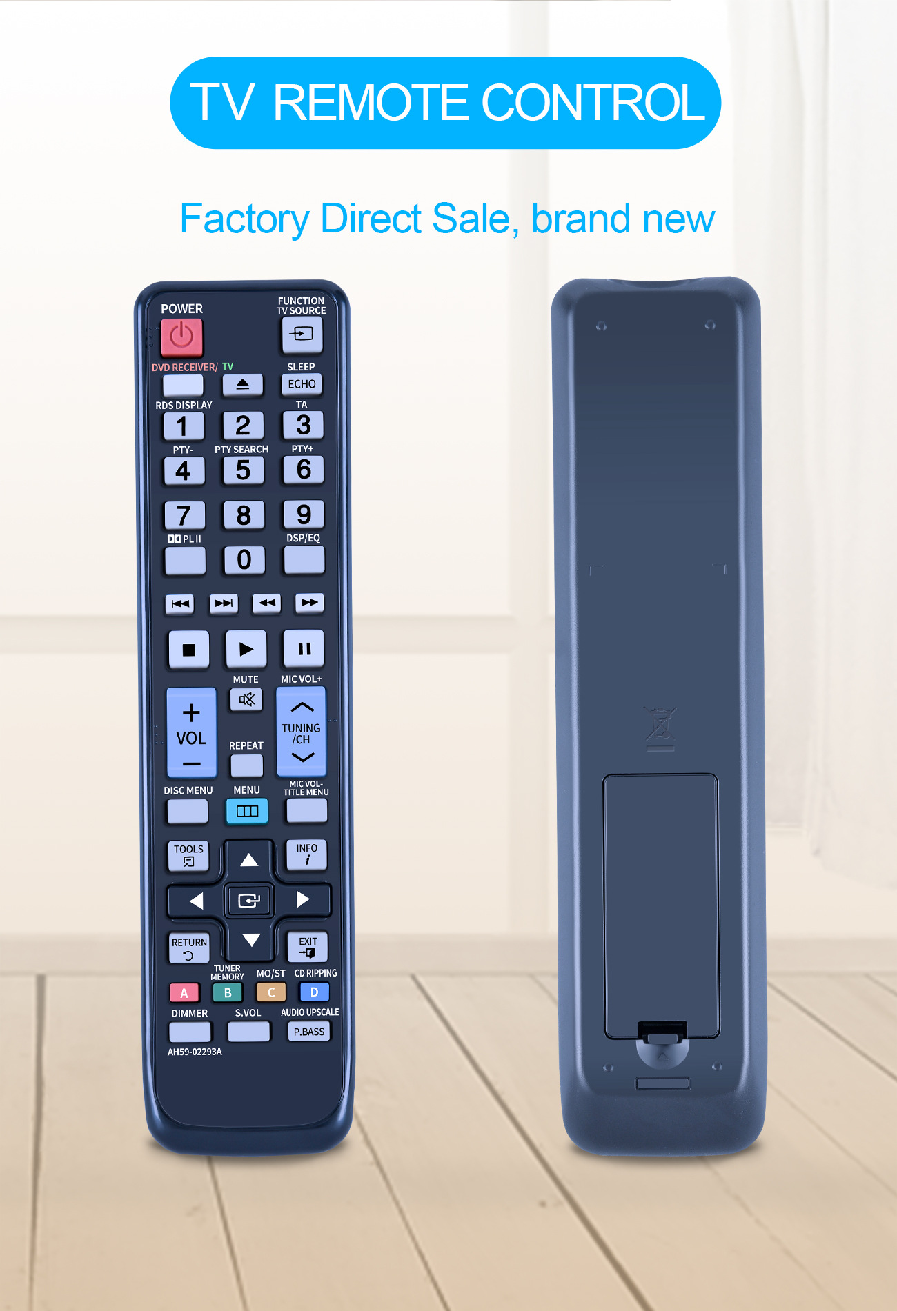 适用于samsung三星电视remote control 遥控器 ah59-02293a-阿里巴巴