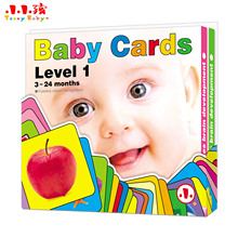 Teeny Baby 早教闪卡智力启蒙玩具0-3岁宝宝视觉激发彩色闪卡玩具