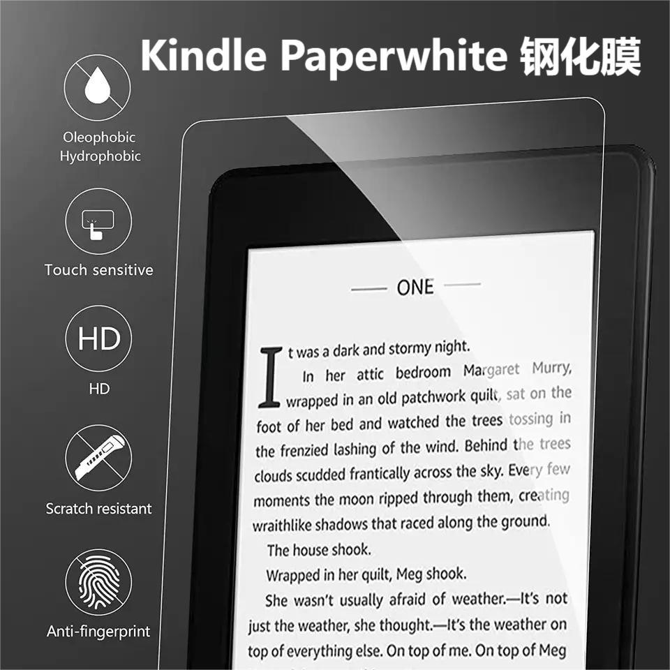 适用亚马逊Kindle Paperwhite钢化膜 Oasis Scribe电子书玻璃贴膜