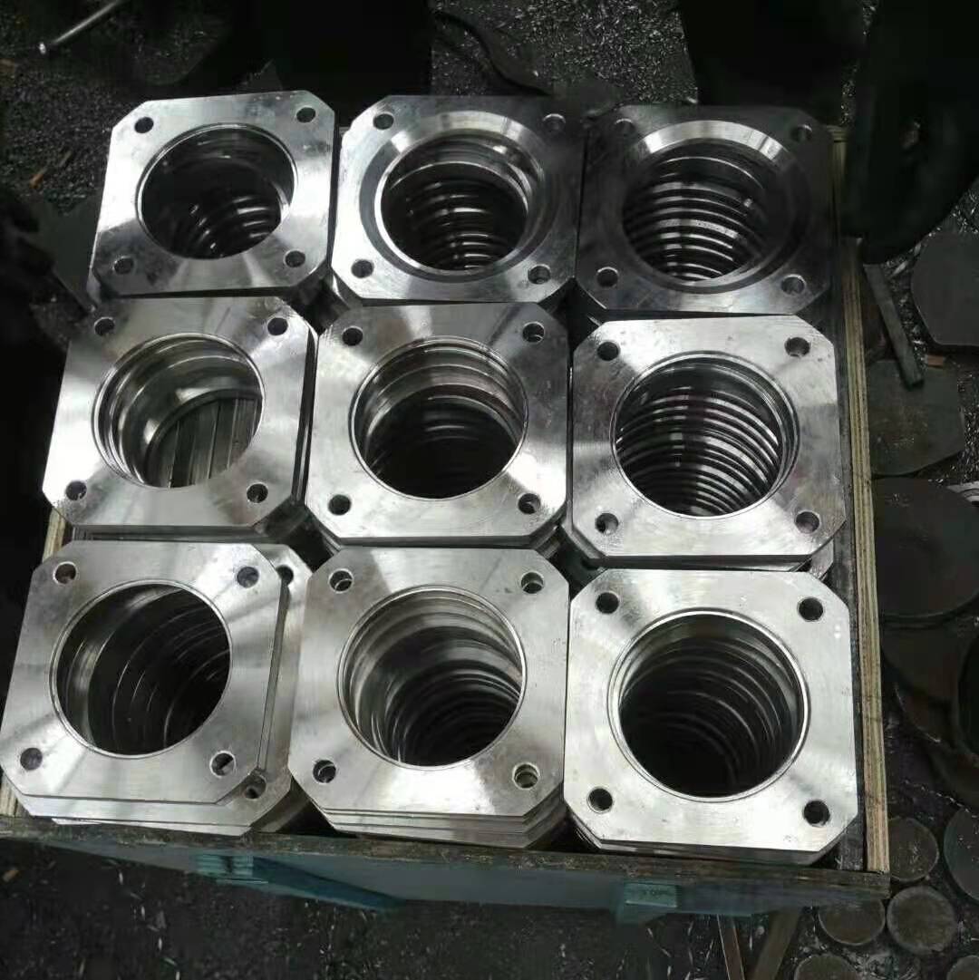 富盛苑厂家定制液压方形法兰 椭圆法兰 人孔法兰可来图定做