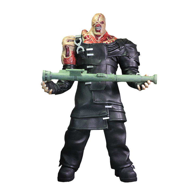 卡普空 追踪者生化危机nemesis暴君 15寸 可动人偶手办-阿里巴巴